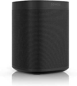 Sonos One (Gen 2) Smart Speaker with Alexa - Black (Renewed)